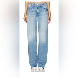Mother Superior The Spitfire Sneak Wide Leg Baggy slouchy Jeans 33 NWT
